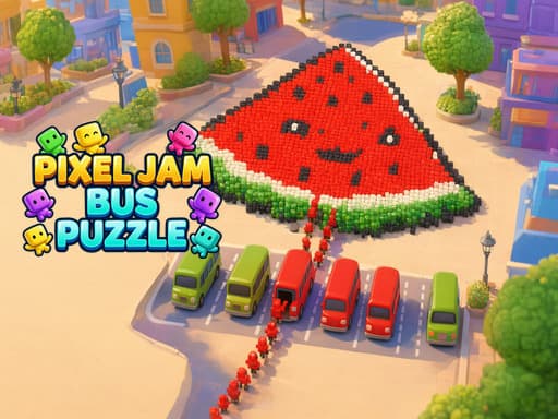 Pixel Jam Bus Puzzle