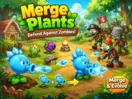 Merge Plants – Defense Zombies